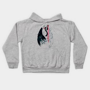 like swans Kids Hoodie